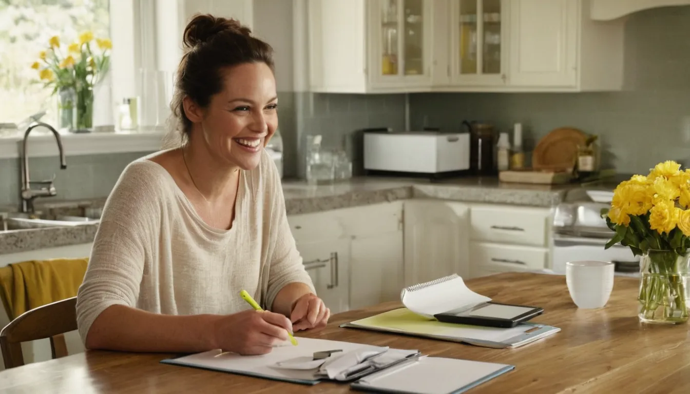 A homeowner reviewing bathroom photos and notes before an estimate